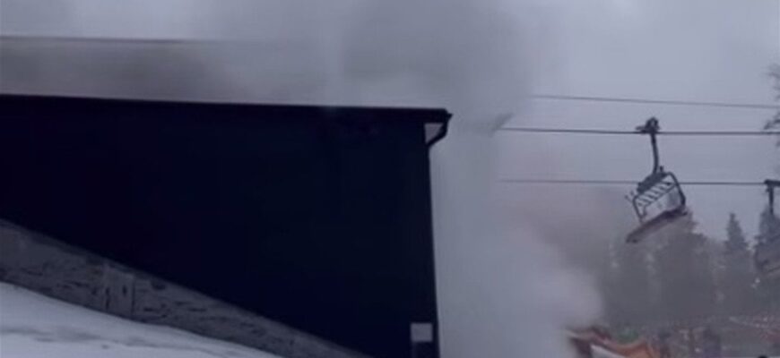 Дим над підйомником у “Буковелі”: що сталося на відомому курорті