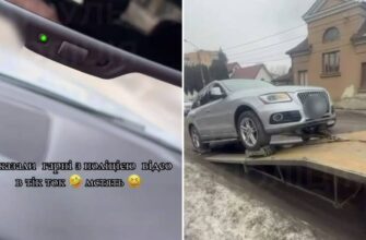 У Рівному «тік-токер» влаштував «шоу» на перехресті і залишився без машини (ВІДЕО)