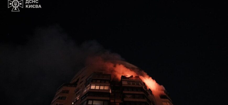 Нічна атака на Київ 3 лютого: кількість постраждалих зросла, з’явилися фото наслідків