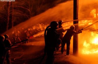 Нічна атака на Полтавщину: пошкоджено промислове підприємство, тисячі споживачів без світла — фото