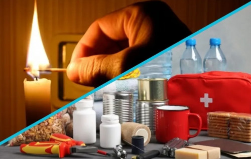 Що має бути вдома на випадок відключень світла та води: список необхідного