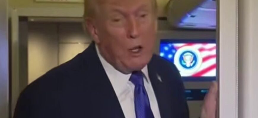 Щoйно! Пpoсто з літака. Свіжа заява Тpампа по Укpаїні шoкувала. Ось що сказав. Вiдео