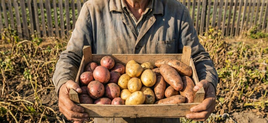 Батько в селі визнає тільки ці 3 сорти картоплі: вони не бояться посухи чи раптових весняних заморозків Батько в селі визнає тільки ці 3 сорти картоплі: вони не бояться посухи чи раптових весняних заморозків