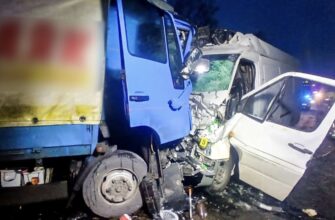 Пішов на обгін і влетів у лоб вантажівки: ДТП – на трасі Київ-Чоп (ФОТО)