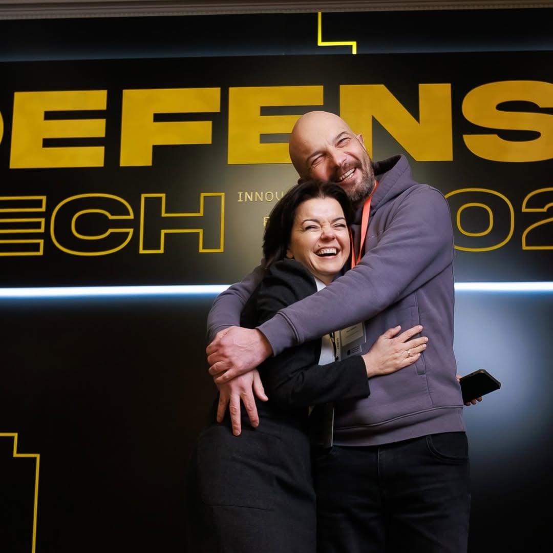 Марічка Падалко з чоловіком