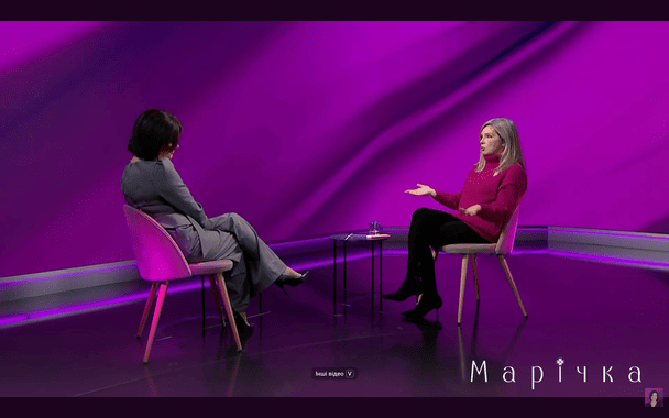 Ольга Навроцька та Марічка Падалко / © YouTube-канал Марічка