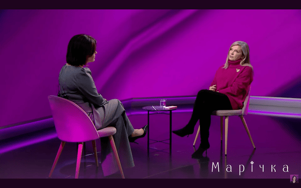 Ольга Навроцька та Марічка Падалко / © YouTube-канал Марічка
