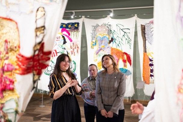 Олена Зеленська та Анна Сапон / © Instagram Олени Зеленської