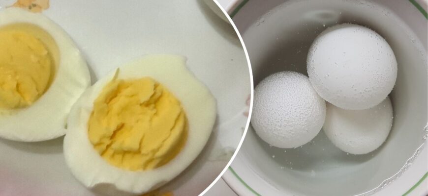 Перед варінням яєць кидаю у воду рівно 1 ложку, аби жовток не переварювався: це не опція, а необхідність Перед варінням яєць кидаю у воду рівно 1 ложку, аби жовток не переварювався: це не опція, а необхідність