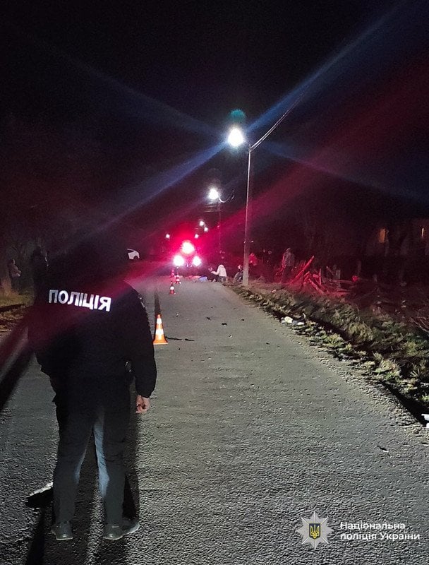 Смертальна ДТП на Івано-Франківщині / © www.facebook.com/Патрульна поліція Івано-Франківської області