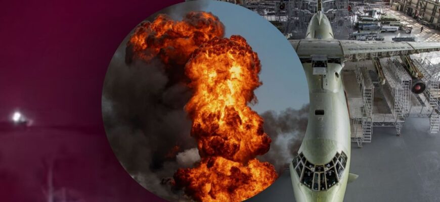 Авіаремонтний завод, НПЗ та військова частина у вогні: Росію атакували понад 200 БпЛА Авіаремонтний завод, НПЗ та військова частина у вогні: Росію атакували понад 200 БпЛА