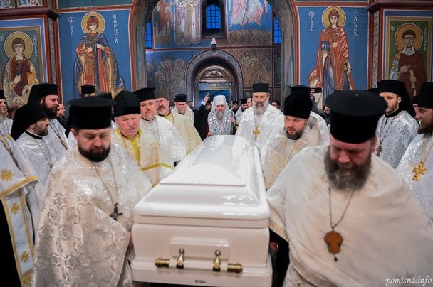 Церемонія прощання з патріархом Філаретом