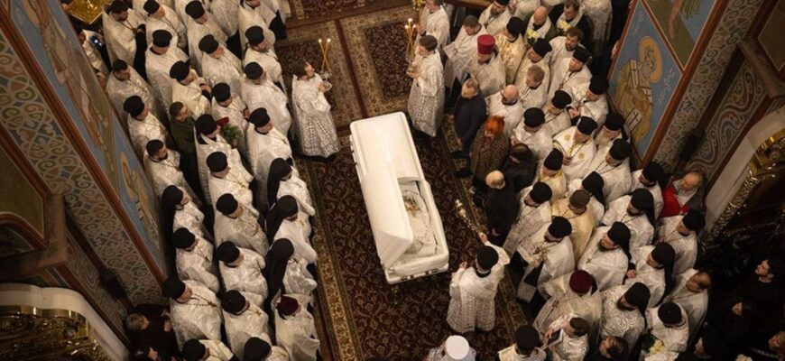 У Києві відбувається похорон патріарха Філарета