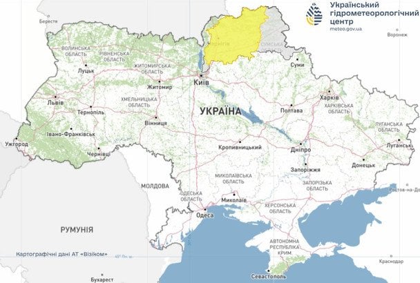 Синоптики попереджають про підтоплення у кількох областях України / © Укргідрометцентр