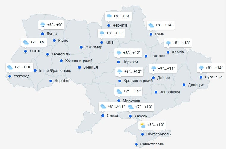 погода 1 апреля
