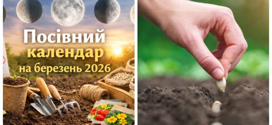 Я більше не гублюсь у березні на дачі: знайшла зручний посівний календар, який підказує, що і коли саджати Я більше не гублюсь у березні на дачі: знайшла зручний посівний календар, який підказує, що і коли саджати