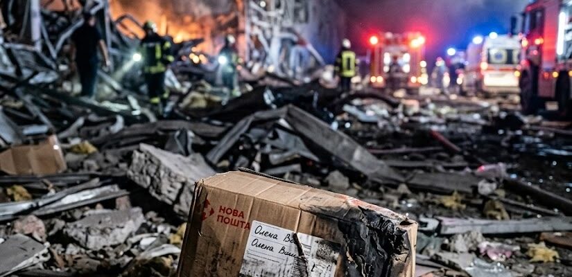 Увага! Ворог завдав удаpу балістикою по терміналу “Нової пошти”. Що відомо на цю хвилину Увага! Ворог завдав удаpу балістикою по терміналу “Нової пошти”. Що відомо на цю хвилину