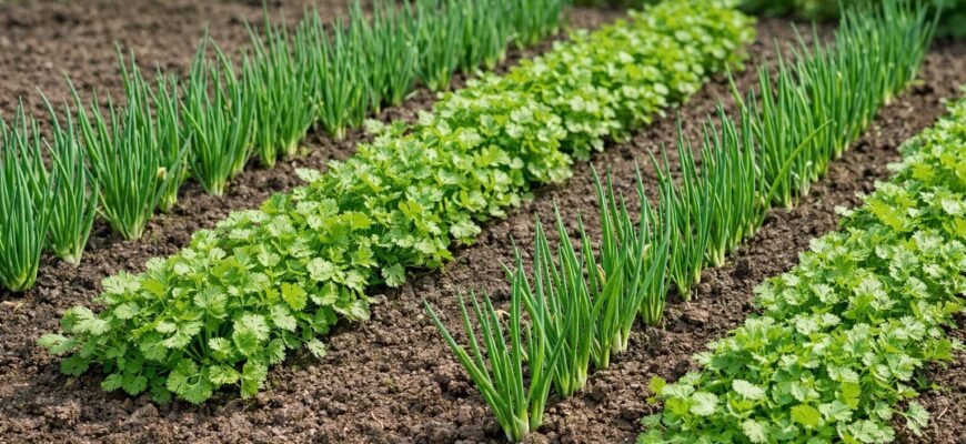 Раніше між рядками цибулі садила моркву, але бадилля затіняло: тепер висаджую інший овоч – без проблем Раніше між рядками цибулі садила моркву, але бадилля затіняло: тепер висаджую інший овоч – без проблем