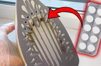 1 таблетка – і праска, як нова: нагар буквально “відлітає” від покриття, а коштує копійки