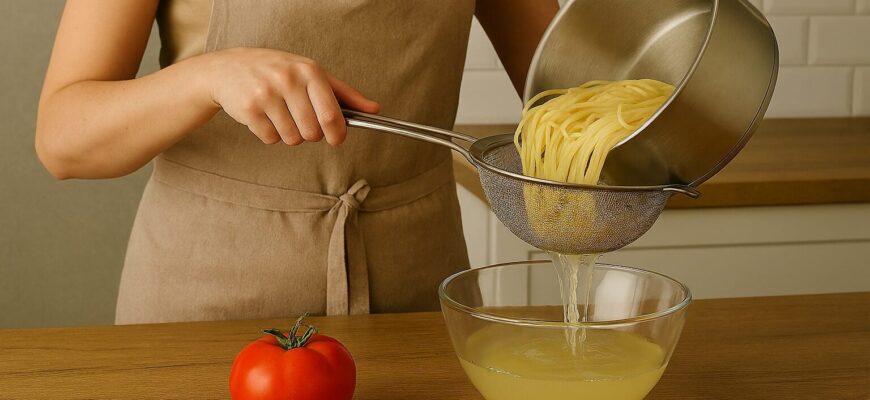 Раніше безжально виливала воду, в якій варилися макарони, а тепер порозумнішала: 7 корисних порад Раніше безжально виливала воду, в якій варилися макарони, а тепер порозумнішала: 7 корисних порад