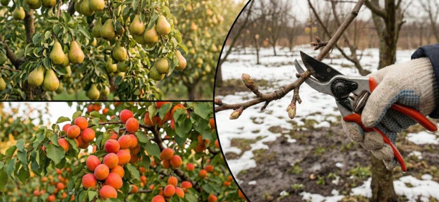 Не гайте часу: рівно 3 дерева в саду треба обрізати до середини березня, щоб не залишитись без урожаю Не гайте часу: рівно 3 дерева в саду треба обрізати до середини березня, щоб не залишитись без урожаю