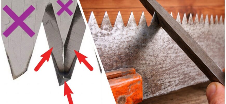 Пила більше не застрягає і не “жує” дерево – гостра як лезо. Працює краще за нову: роботи на 10 хвилин