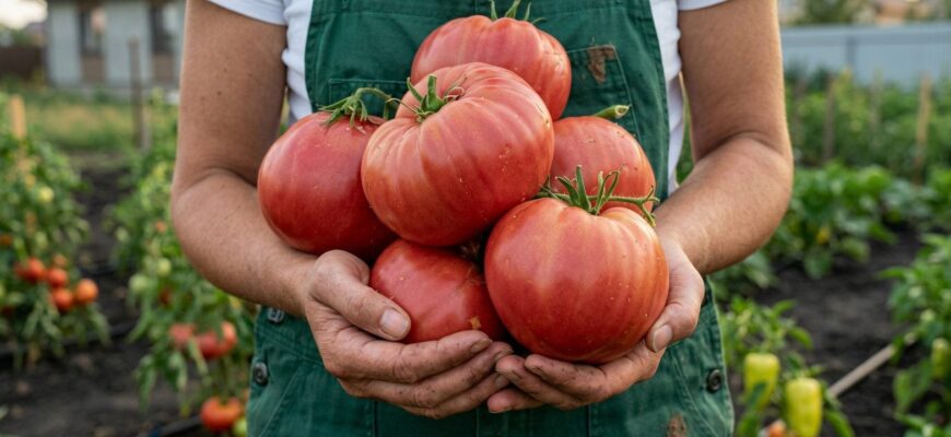 Додаю 1 жменю “сміття” в кожну лунку – і помідори ростуть розміром з кулак без жодного грама селітри Додаю 1 жменю “сміття” в кожну лунку – і помідори ростуть розміром з кулак без жодного грама селітри