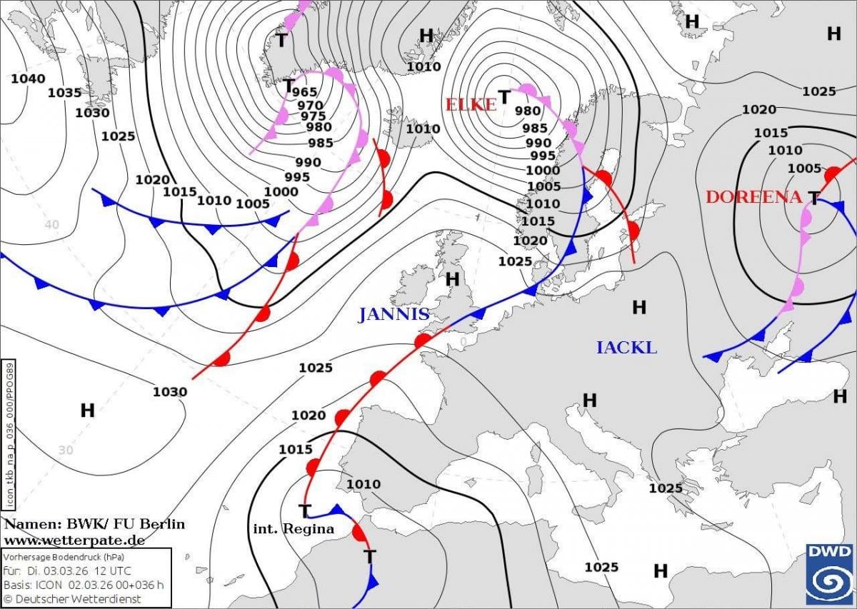 Повернеться сніг із дощем: на Україну насувається циклон, який змінить погоду