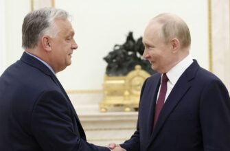 Путін похвалив Орбана за “Дружбу” та позицію щодо України
