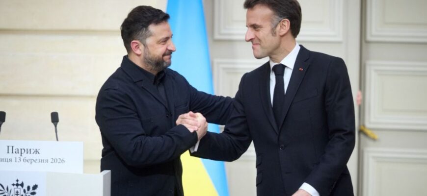 “Все те, на що ми розраховуємо”: Зеленський розповів про “таємні” домовленості з Макроном “Все те, на що ми розраховуємо”: Зеленський розповів про “таємні” домовленості з Макроном
