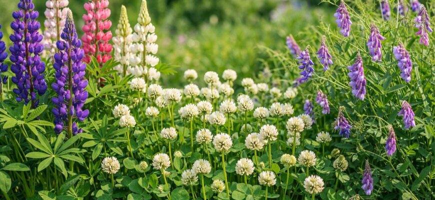 Висіваю 3 види сидератів у березні перед основними культурами: ця та інші альтернативи азотним добривам