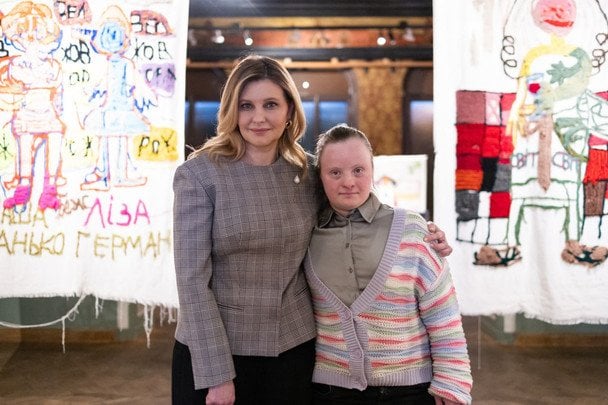 Олена Зеленська та Анна Сапон / © Instagram Олени Зеленської