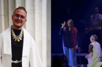 Відомий український співак просто під час концерту освідчився дівчині