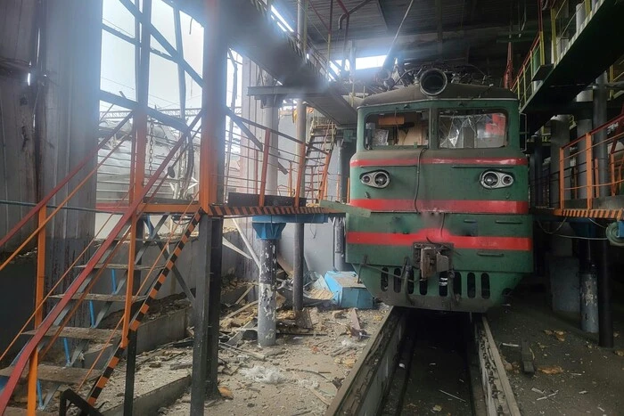 Кіровоградщина: окупанти атакували пункт технічного обслуговування локомотивів