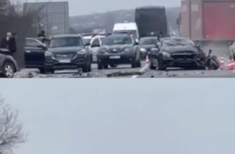 Захід масштабна ДТП❗️😱 Авто розкидало по трасі…ВІДЕО
