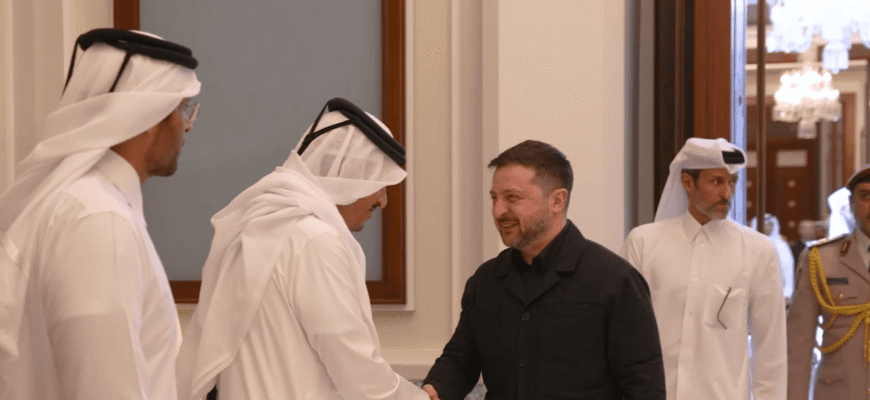 Зеленський у Катарі: підписано історичну оборонну угоду на 10 років Зеленський у Катарі: підписано історичну оборонну угоду на 10 років