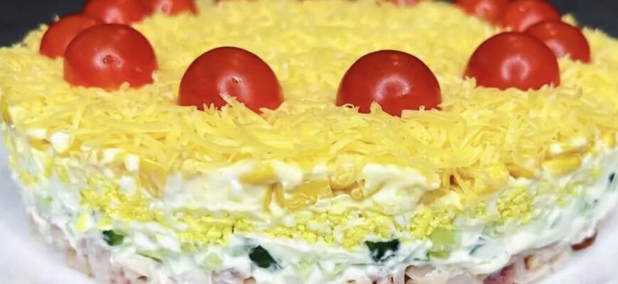 Салат «Яна»: їм і не можу наїстись — Люблю його більше ніж Олівʼє і Шубу Салат «Яна»: їм і не можу наїстись — Люблю його більше ніж Олівʼє і Шубу