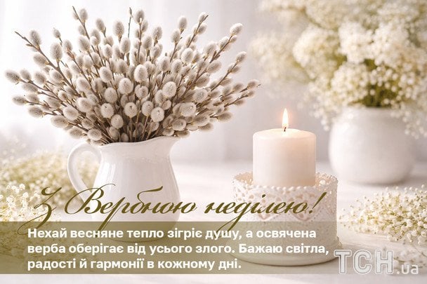 Привітання з Вербною неділею / © ТСН