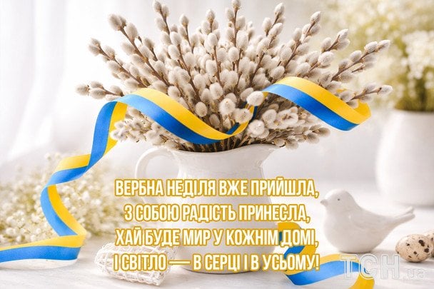 Привітання з Вербною неділею / © ТСН