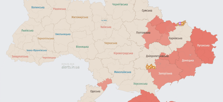 Ворог атакує Україну ударними БпЛА: напрямок руху