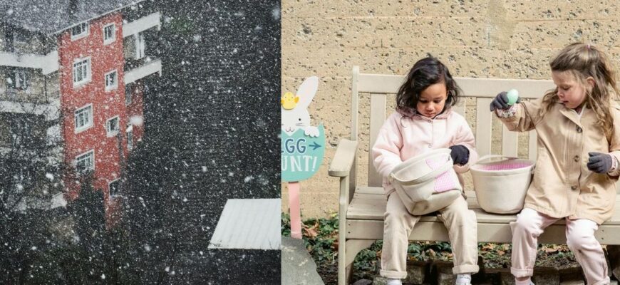 Коли випав найбільший сніг на Великдень в Україні: чого очікувати цього року