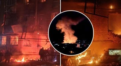 У Сумах приліт у багатоповерхівку: вогонь охопив увесь будинок, серед поранених – діти