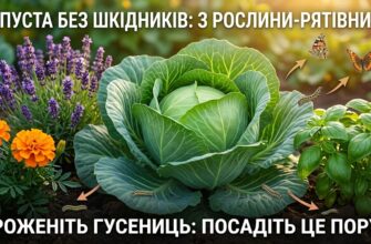 Секретний рецепт для капусти: посадіть ці 3 рослини поруч, і гусениці та метелики розлетяться! 👇🌿