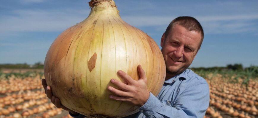 Цибуля у квітні: ось що просто необхідно зробити до підживлення – ростиме як ліс, а головки – з кулак