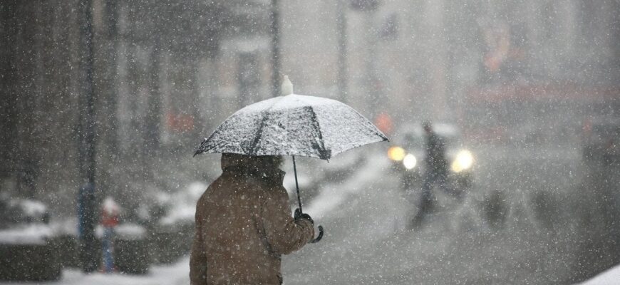 Негода лютує! Львівщину засипає снігом: відео Негода лютує! Львівщину засипає снігом: відео