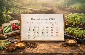 Посівний календар 2026 на квітень: коли сіяти огірки, кабачки та редиску, щоб вродили