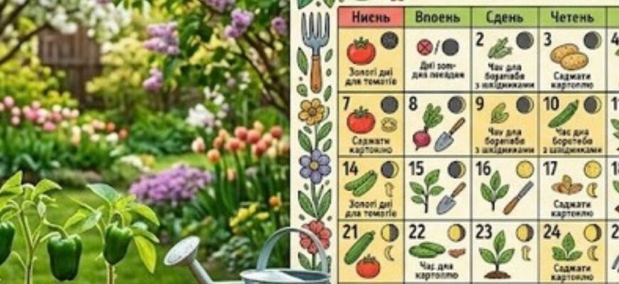 Посівний календар на травень 2026: час масового висаджування та боротьби за майбутній врожай