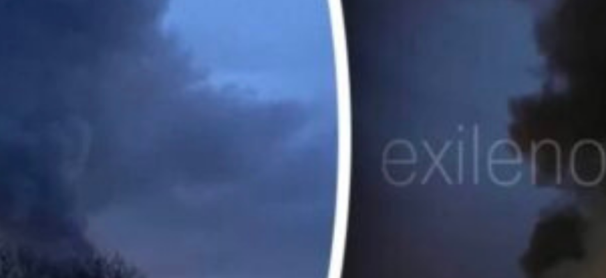 Ракети вдарили по Таганрогу: спалахнула пожежа, в небі – стовп чорного диму