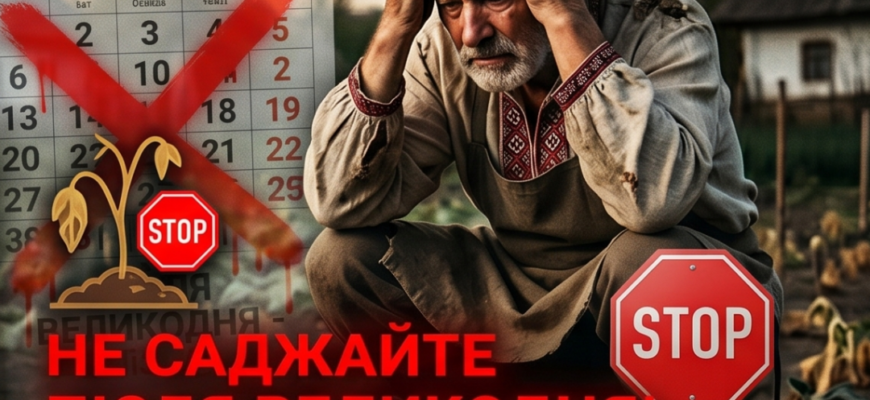 Залишитесь без врожаю: що не варто садити після Великодня