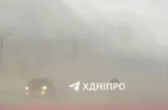 Не встигли оговтатися після обстрілу росіян: У Дніпрі вирувала піщана буря (відео)